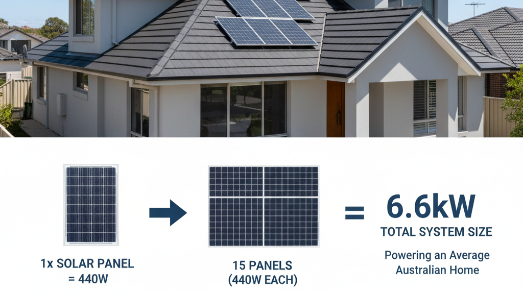 How Many Panels Do You Need for a 6.6kW Solar System